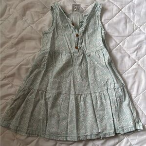 Floral Sleeveless Kids Dress